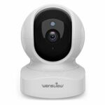 wansview WiFi IP Baby Camera, 2K Wireless Home Security Camera Indoor for Baby, Elder, Pet Camera Monitor with Real-time Alert, 2-Way Audio Night