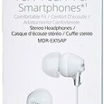 Sony MDR-EX15APWZ(CE7) Earphones with Smartphone Mic and Control - White