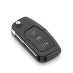 HooRLZ FORD Key Fob Replacement For FORD Focus Fiesta MK7 C-Max S-Max Kuga KA Mondeo MK4 Galaxy Connect Ecosport, Remote Car Key Cover Case 3 But