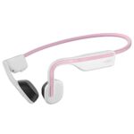 SHOKZ OpenMove Wireless Headphones, [England Athletics Recommended] Bluetooth Bone Conduction Headset with Mic, 6 Hour Playtime & IP55 Waterproof