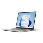 Microsoft Surface Laptop Go 2 Ultra-Thin 12.4” Touchscreen Laptop - Platinum - Intel Core i5 - 8GB RAM - 256GB SSD - Windows 11 Home - 2022 model