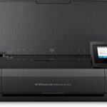 HP Officejet 250 mobile multifunction printer (printer scanner, copier, WLAN, HP ePrint, Wifi Direct, USB, 4800 x 1200 dpi) black