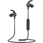 UXD Bluetooth Headphones, Upgraded Wireless Headphones with CVC8.0 Mic, 20Hrs Playtime, IPX7 Waterproof, Bluetooth 5.0, Magnetic In-Ear Earbuds f