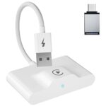 iPhone Wireless CarPlay Adapter, Wireless CarPlay Dongle for iPhone Converts Factory Cars Wired Carplay to Wireless, Wireless Auto Car Adapter iP