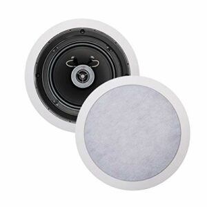 Cambridge Audio C155 - Pair of In-Ceiling Speakers for Music or Home Cinema Systems with Paintable Trim