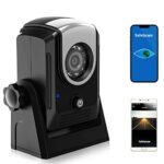 MHCABSR Wireless Backup Reversing Camera, WiFi Dash Camera Work with Phone IP68 Waterproof IR Night Vision Wide Angle Magnetic Rear View Parking