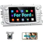 Android Double Din Car Stereo Ford Focus 7 Inch Touch Screen Car Radio with GPS Navigation Bluetooth WIFI/FM Radio/Dual USB for Ford Focus Mondeo