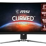 MSI MPG ARTYMIS 273CQR Curved Gaming Monitor - 27 Inch, 16:9 WQHD (2560 x 1440), 2K, VA, 165Hz, 1ms, 1000R, FreeSync Premium, HDR, RGB, DisplayPo