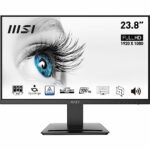 MSI PRO MP243X 23.8 Inch Monitor, Full HD (1920 x 1080), 100Hz, IPS, 4ms, HDMI, DisplayPort, Built-in Speakers, Anti-Glare, Anti-Flicker, Less Bl