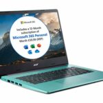 Acer Aspire 1 A114-33 14 inch Laptop (Intel Celeron N4500, 4GB RAM, 64GB eMMC, Full HD IPS Display, Windows 10 in S Mode, Office 365 Personal, Bl