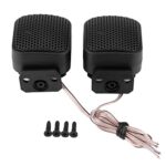 Marvellous Car Speakers, 1 Pair of Super Power Loud Square Car Audio Speaker Universal Tweeter Fit for All Car Audio Systems with 12V DC Power Su