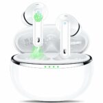 Monyhigh Wireless Earbuds,Wireless Headphones Bluetooth 5.3 Earphones In Ear with 4 HD Microphone,ENC Call Noise Canceling Headphones,42H Playtim