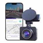 Nexar Beam GPS Dash Cam | HD Front Dash Cam | 2022 Model | 256 GB SD Card Included | Unlimited Cloud Storage | Parking Mode | WiFi