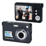 Digital Camera, Andoer Portable 720P Digital Camera Video Camcorder 18MP Photo 8X Zoom Anti-shake 2.7 Inch Large TFT Screen Built-in Lithium Batt