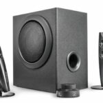 wavemaster STAX - 2.1 Stereo Speaker System/Set (46 Watt) for TV, gaming, smartphone, PC, tablet / UK version (66208)