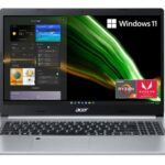 Acer Aspire 5 Laptop, AMD Ryzen 3 3350U, 4GB DDR4 RAM, 128GB NVMe SSD, 15.6 inch FHD IPS Display, WiFi 6, American English Backlit Keyboard