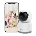 ANNKE Crater 2-2K WiFi Pan Tilt Smart Security Camera, Upgraded 3MP Baby/Pet Monitor, Indoor Camera 360-degree with Two-Way Audio, Human Motion D