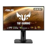 ASUS TUF Gaming VG259QM Gaming Monitor â€“ 24.5 Inch Full HD (1920x1080), Fast IPS, Overclockable 280Hz (Above 240Hz, 144Hz), 1ms (GTG), Extreme