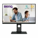 BenQ GW2780T 27 Inch 1080p Eye Care LED IPS Monitor, Anti-Glare, HDMI, Height Adjustable - Black