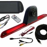 Dolphin Automotive Rear High Level Brake Light Reversing Camera for Mercedes Benz Sprinter 2007 - Onwards & VW Crafter Van 2007 - 2015 (Camera &
