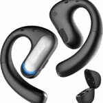 OpenRock Pro by OneOdio, Open Ear Headphones Bluetooth 5.2 Earbuds, Wireless Earphones with 46-Hour Play Time, Deep Bass, ENC Noise Cancelling, I