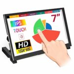 ELECROW Raspberry Pi Screen, 7 inches Touch Screen Monitor 1024x600 Portable Monitor for Raspberry Pi, PC, Game Consoles, BB Black, Banana Pi, Je