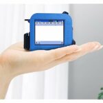 Handheld Printer Portable Mini Intelligent Hand-Held Inkjet Printer Full-Automatic Small Inkjet (Color : High Adhesion red, Size : 1)