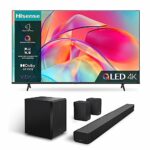 Hisense 4K QLED TV E7K and AX5100G with 340W Output and Dolby Atmos&DTS Virtual X