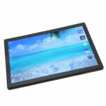 KUIDAMOS Office Tablet, 5G WiFi 4G LTE 5000mAh Battery Tablet PC UK Plug 100‑240V 6GB RAM 128GB ROM for Travel (Black)