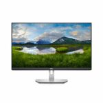 Dell S2721H 27 Inch Full HD (1920x1080) Monitor, 75Hz, IPS, 4ms, AMD FreeSync, Built-in Speakers, Ultrathin Bezel, 2x HDMI, 3 Year Warranty, Silv