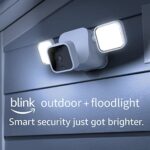Blink Outdoor + Floodlight | wireless, battery-powered HD floodlight mount and smart security camera, 700 lumens, motion detection, set up in min