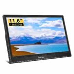 Prechen Portable Monitor,11.6 Inch 1366 * 768 with HDMI USBC Small Monitor Compatibel for PS3 PS4 Raspberry Pi 3 2 1 Mini Monitor with Dual Built