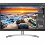 LG 27UL850-W 27 Inch UHD (3840 x 2160) IPS Display with VESA Display HDR 400 and USB Type-C Connectivity, White