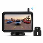 BOSCAM K7 Digital Wireless Reversing Camera Kit, 5" TFT-LCD Monitor With Stable Clear Image, Night Vision Rear View Camera, For Hatchback, SUV, L