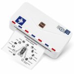 Phomemo M04AS Mini Printer - 4 Inches Portable Thermal Printer Bluetooth Printer 15/53/80/110mm Printing Width, 304dpi, Compatible with iOS&Andro