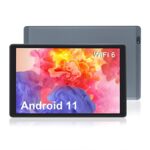 CWOWDEFU Tablet 10.1 inch Android 11 Tablets with WiFi6,3GB RAM 32GB ROM 512GB Expand,1280x800 IPS Glass Touchscreen,6000mAh,Quad-Core,5MP+8MP Ca