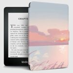 JNSHZ Cover Compatible Kindle Paperwhite5 Cover For Ebook Reader Covers Released 11Th Gen 2021 Smart Accessories Pu Leather Kindle Cover - (Blue