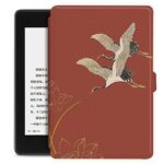 Smart Case For Kindle Paperwhite 10Th Generation 2018 - Pu Leather Protective Covers For Kindle Paperwhite Ebook Reader Case Kindle Accessory-Red