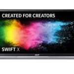 Acer Swift X SFX14-41G 14 Inch Laptop - (AMD Ryzen 5 5600U, 8GB, 512GB SSD, NVIDIA GeForce RTX 3050, Full HD Display, Windows 11, Blue/Silver)