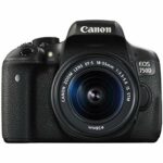 Canon EOS 750D Digital SLR Camera with 18 - 55 mm Lens (Renewed)
