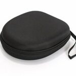 Rancross Carrying Headphone Case Bag for Sony MDR-XFB950BT MDRZX310 MDRZX330 COWIN E7 Bose QC25 Grado SR80, Fabric, Black, One Size