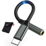 USB C to 3.5mm Jack for Samsung A54 A53 S22 S23 Ultra A33 A34 S21 Z Flip 5 USB C Headphone Adapter DAC Dongle USB C to Aux Audio Headphone Jack f