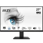 MSI PRO MP273 27" Monitor, FHD (1920 x 1080), 75Hz, IPS, 5ms, HDMI, DisplayPort, Speakers, Anti-Glare, Anti-Flicker, Less Blue light, TÜV Certifi