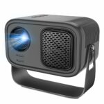 P28A MINI Projector Android 9 Smart TV BT5.0 WIFI Sync Phone Screen Electronic Focus Portable Home Theater 1080P Via HD