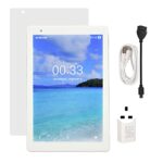 Vikye 8.1 Inch Tablet, 8.1 Inch 720x1280 HD Display Tablet for Kids 4GB RAM 64GB ROM 2MP 5MP Dual Camera for MTK6592 CPU Processor (UK Plug)