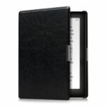 kwmobile Case Compatible with Kobo Aura Edition 1 Case - Cover for eReader with Magnetic Closure - Black
