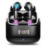 Wireless Earbuds, Bluetooth 5.3 Headphones in Ear 2022 Wireless Headphones with HD Mic, Wireless Earphones Noise Cancelling Bluetooth Earphones I