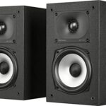 POLK AUDIO Monitor XT15 High-Resolution Compact Bookshelf Loudspeakers, Hi-Res Certified Performance, Dolby Atmos Certified & DTS:X Compatible, B