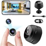 Mini Spy Camera, Wireless Camera 1080P Full HD with Audio and Video, Hidden Secret Baby Monitor Home Security Surveillance Cam with Night Vision