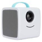 WiFi Projector, HD 1080P Mini Movie Portable Durable Projector, for Smartphone Tablet Laptop TV Stick, 2W Loudspeaker Wireless Screen Projection